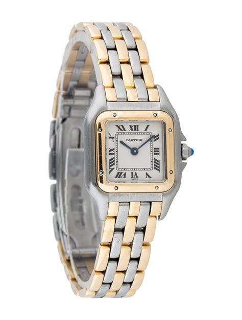 cartier panthere watch two tone